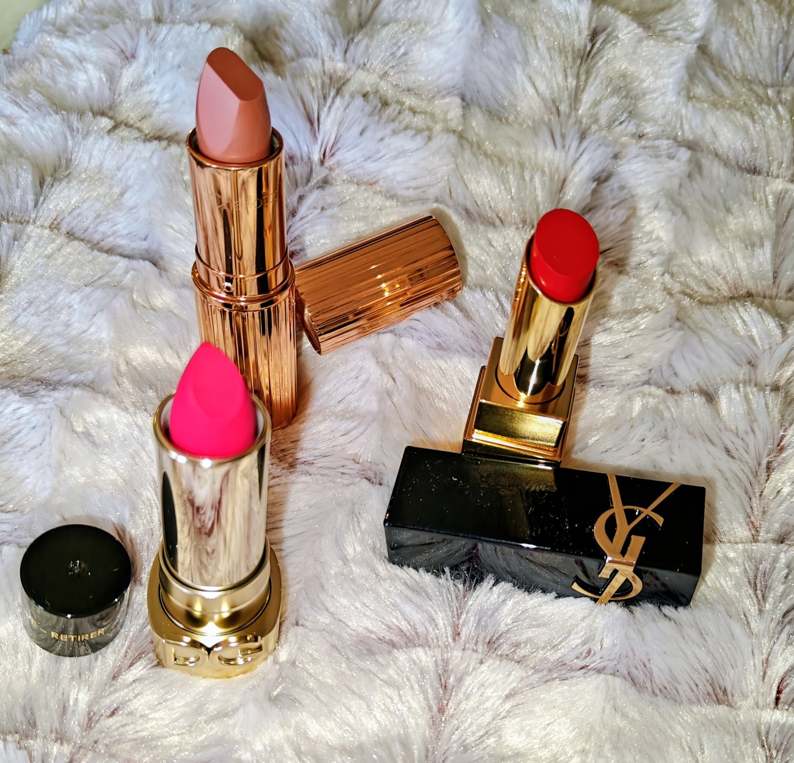 Makeup Bundle Feat: Lancome, Tarte, Dolce & Gabbana, C.Tilbury, YSL, Nakery