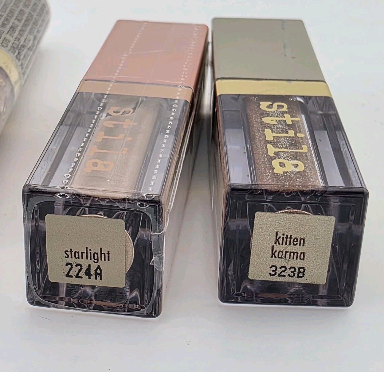 Stila Cosmetics Mini Bundle Lot Eyeshadow Starlight Kitten Karma, Lip & Mascara