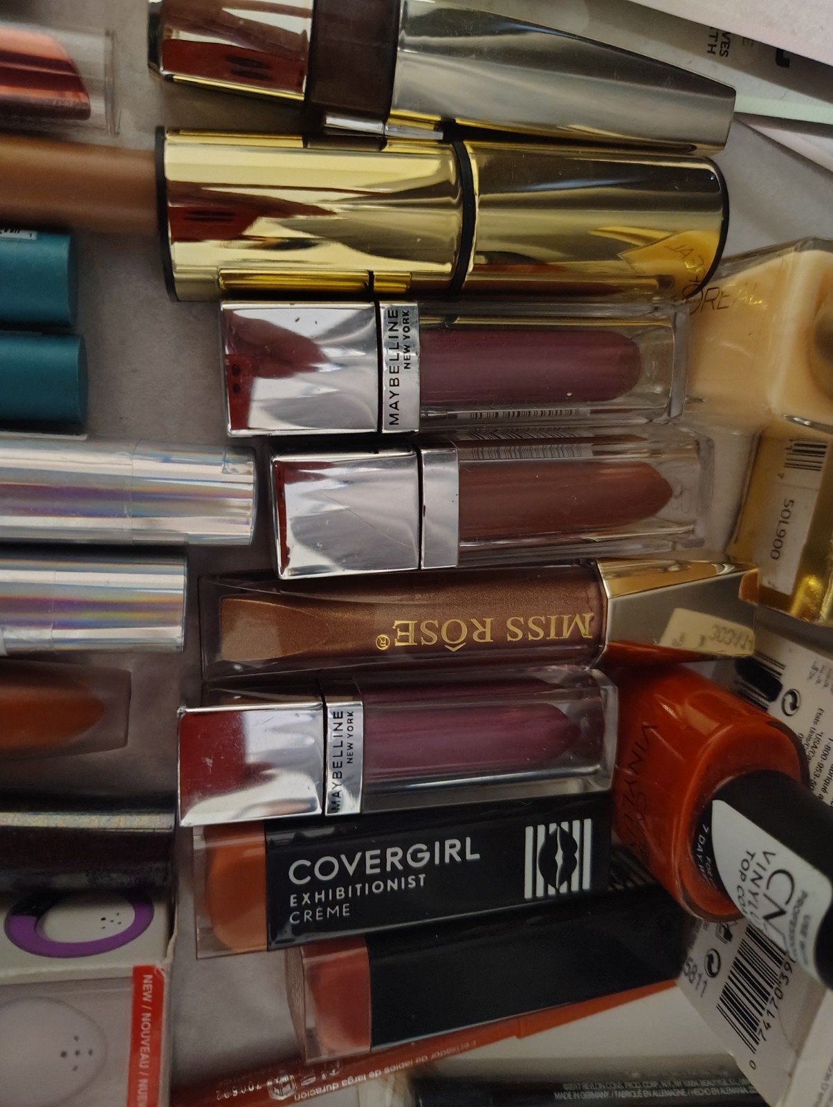 Premium Makeup Lot L’Oreal CoverGirl Revlon Candid Almay New