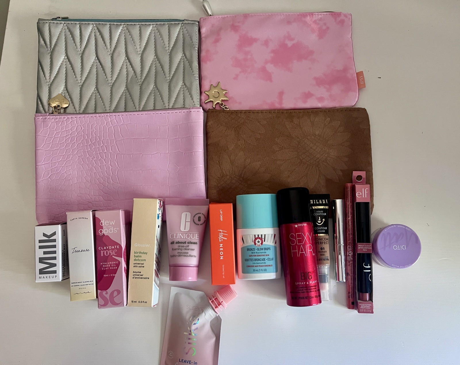 Ipsy Beauty Cosmetics Lot- NEW Hair, Skin & Makeup