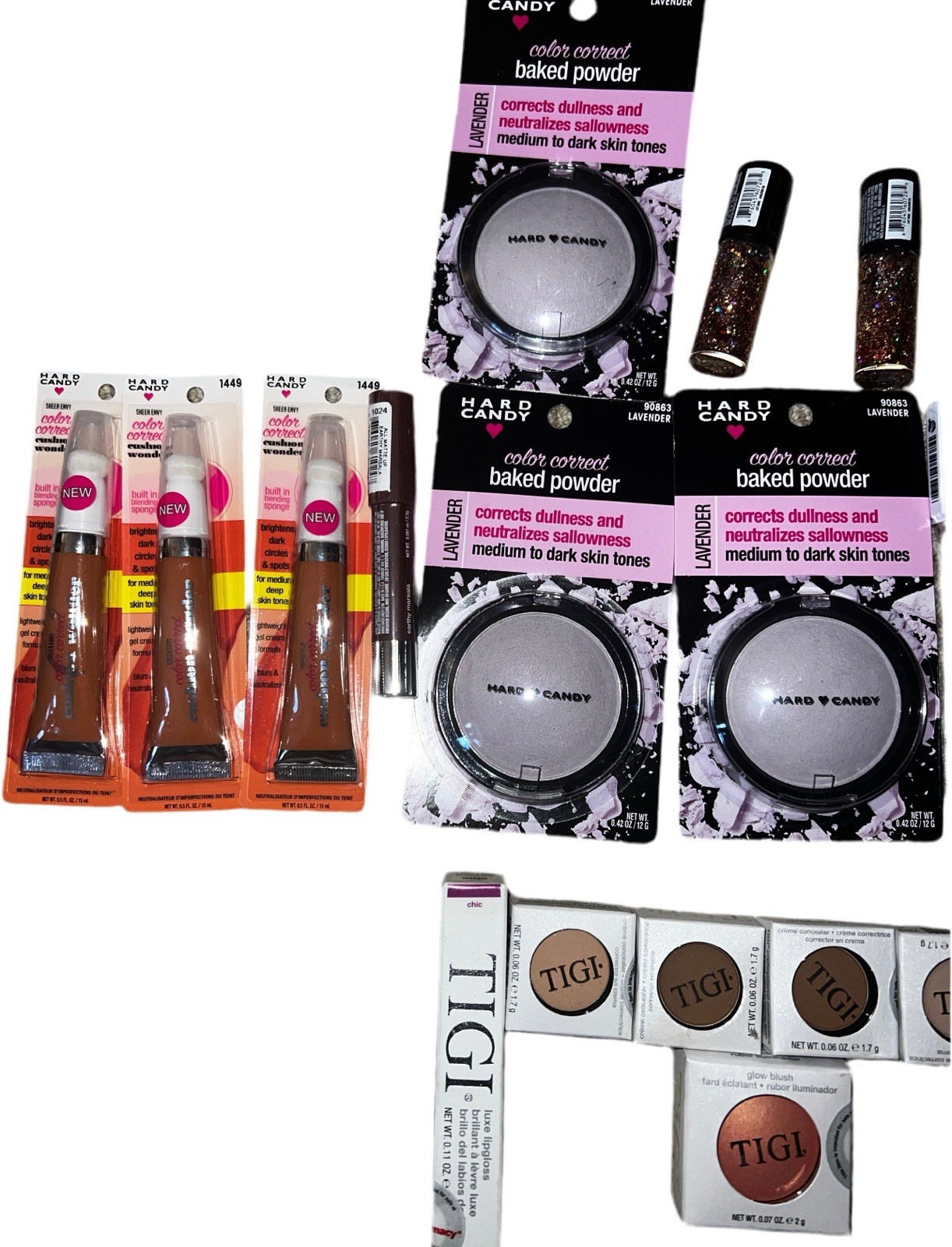 Lot of Brand New Hard Candy & Tigi Makeup! Retails for Over $120🔥
