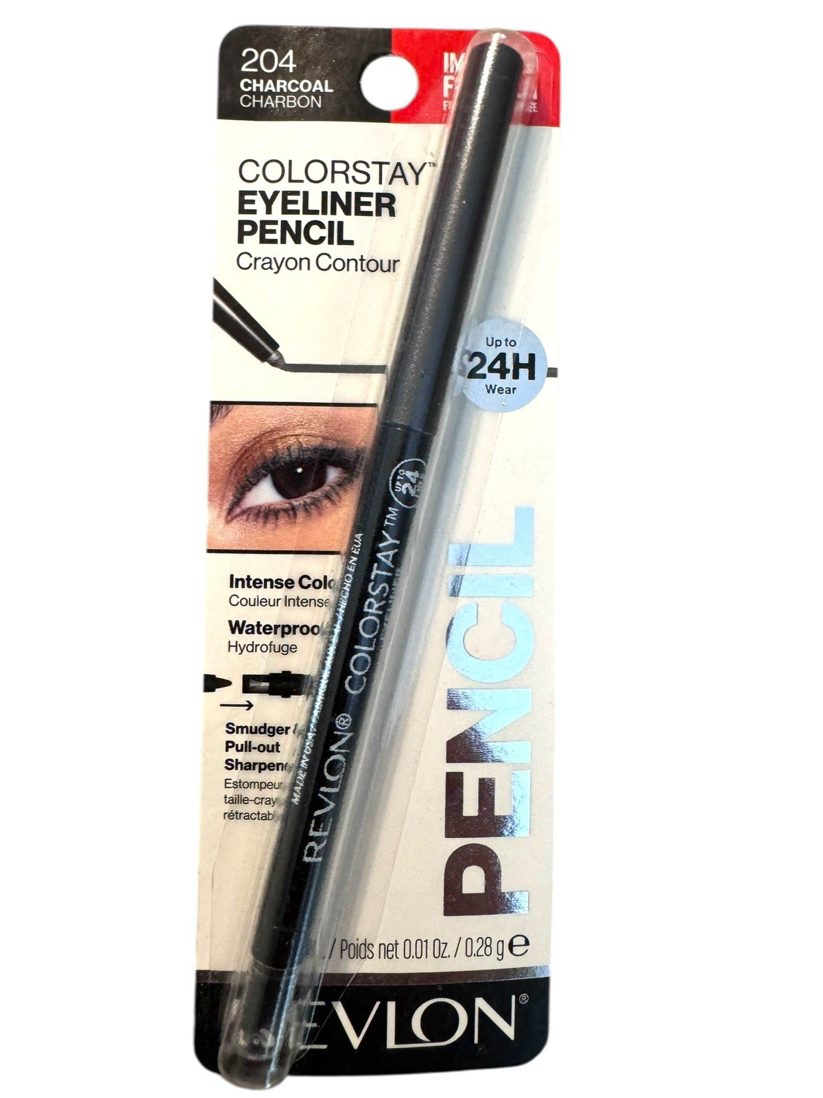 Revlon Colorstay Eyeliner 291 Black & 204 Charcoal & Brow Mousse 405 Soft Black