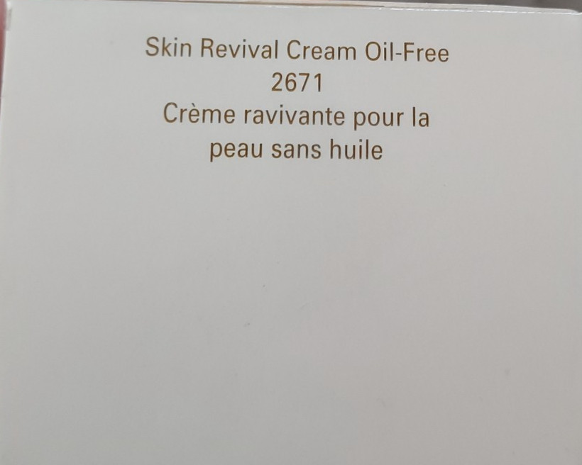 Mary Kay Skin Revival Cream Oil-Free 1.5oz. #2671 NIB NOS W/paddle & Directions