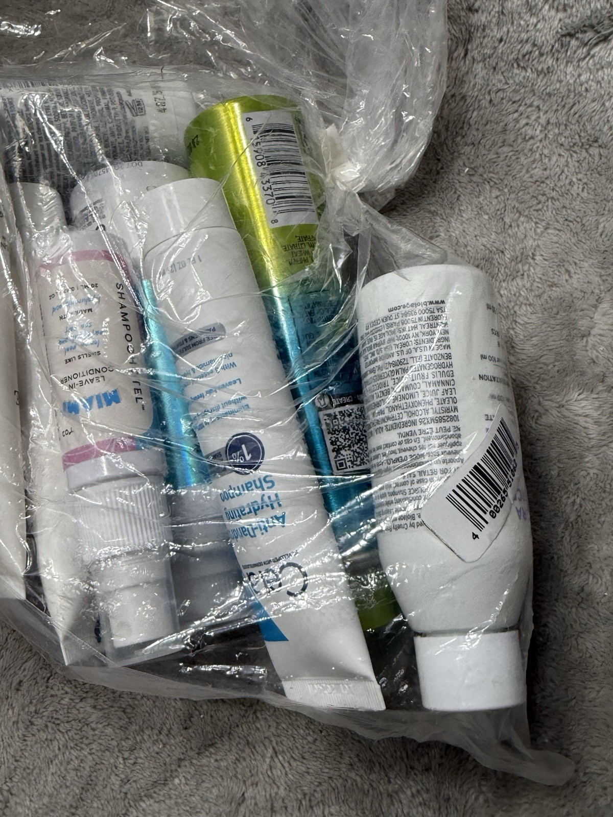 Set 12 Pc ULTA Hair Bundle Lot Olaplex Biolage TIGI CeraVe IGK New Sealed Travel