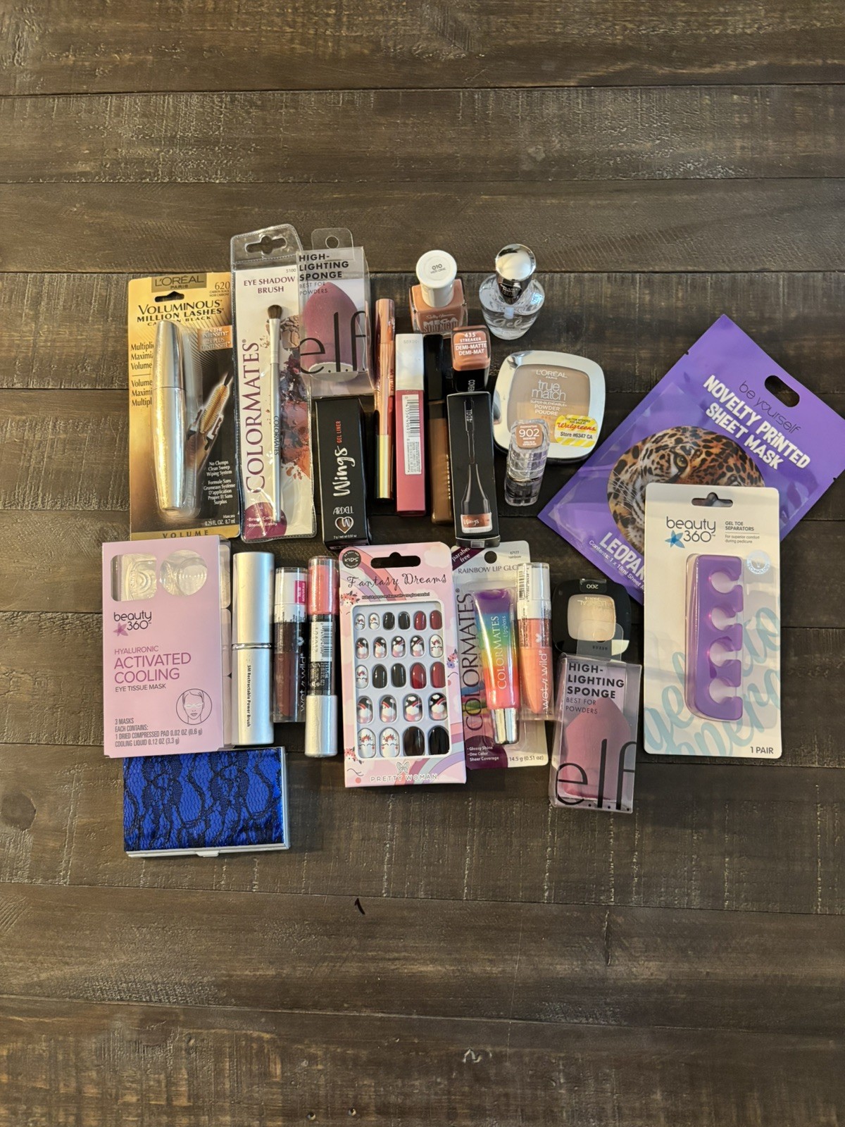 25 Assorted Full Size Mixed Makeup & Beauty Lot- As seen in photos- Box 608