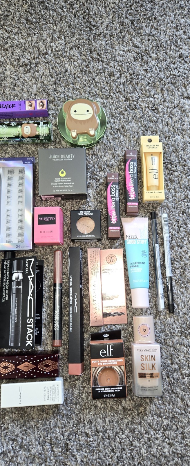 Large Makeup Lot 37 Pc. Beauty Skincare Lot for Ladies, Essential, Mac, Elf, OPI