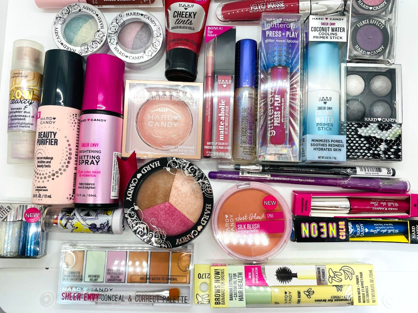10 pc Hard Candy Makeup Lot + 1 BONUS Mini FREE!! All Sealed!