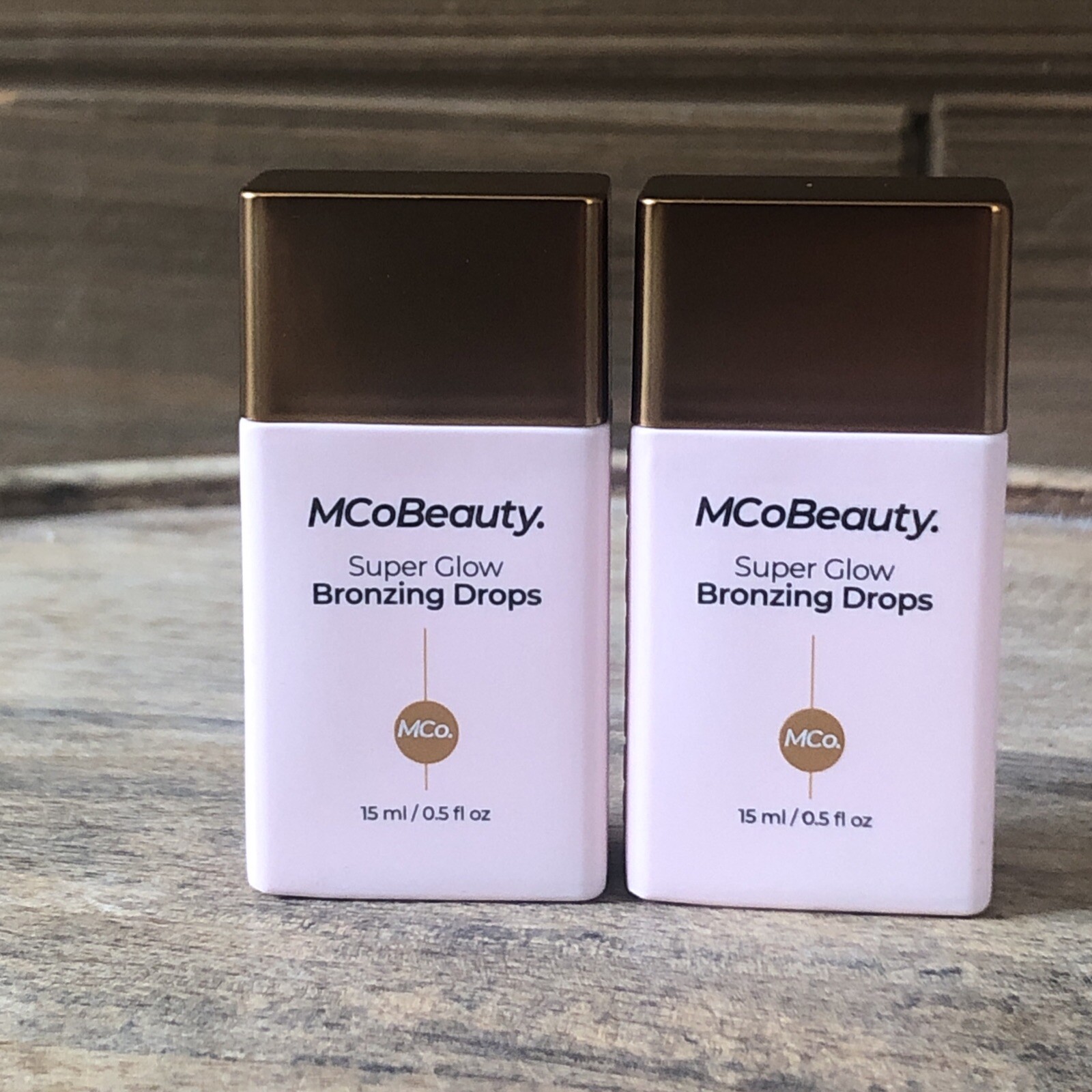 MCo Beauty Super Glow Bronzing Drops Antioxidants 30ml Tan Face bronzer Summer
