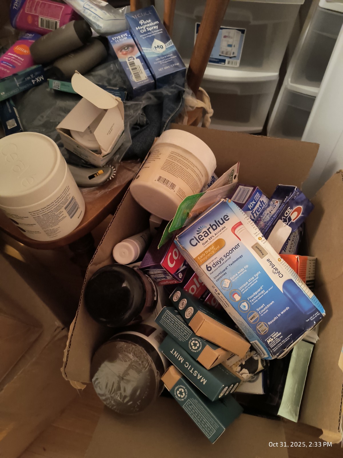 25+ Pieces Beauty Skincare Lot Various Brands Face Body Lip & More Variety Box