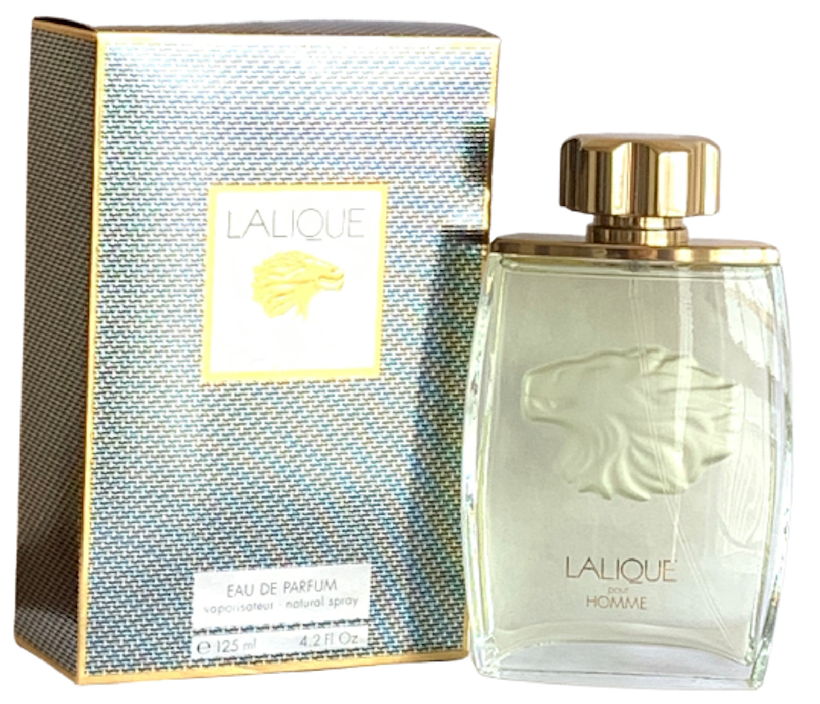 Lalique “Lion” Pour Homme 4.2 oz / 125 ml Eau de Parfum Spray, For Men’s Perfume