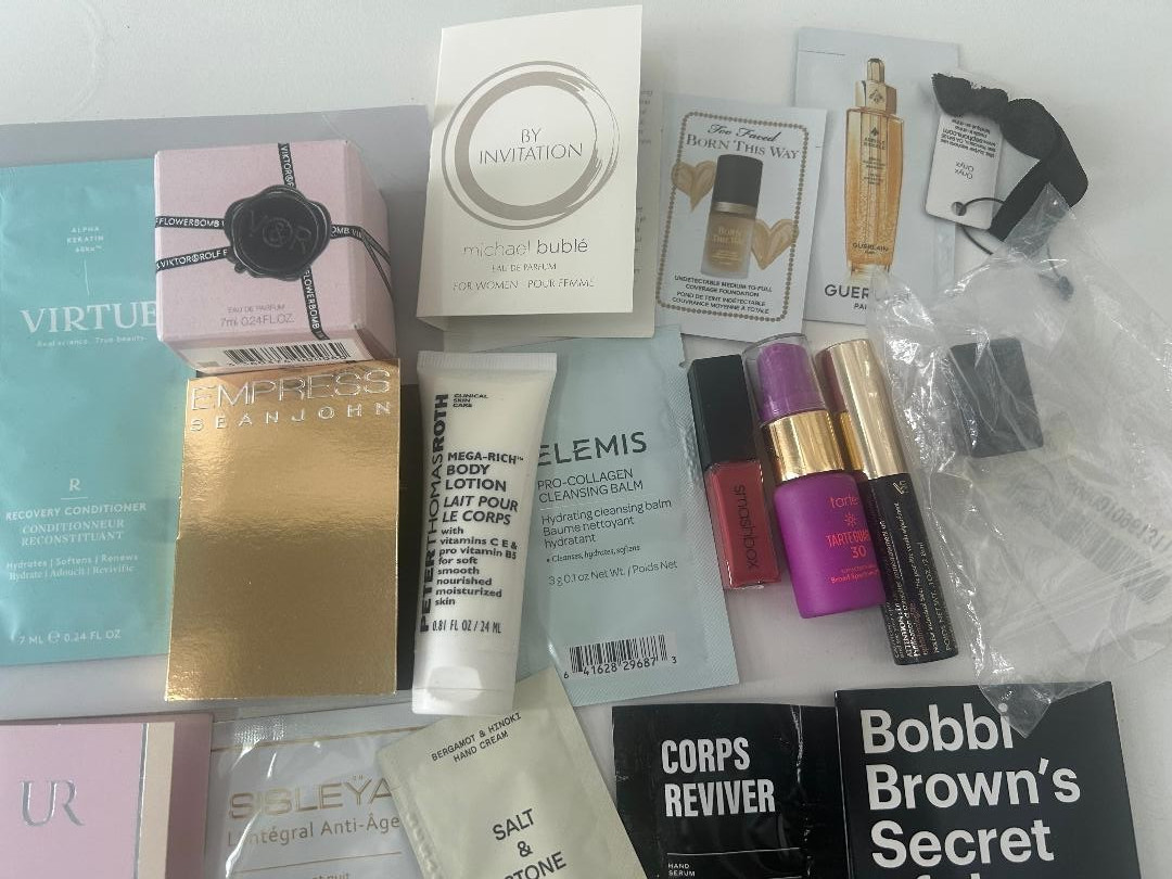 Lot 35+ Mixed Beauty items Mini Travel Sample Skincare Makeup Body Face Nails