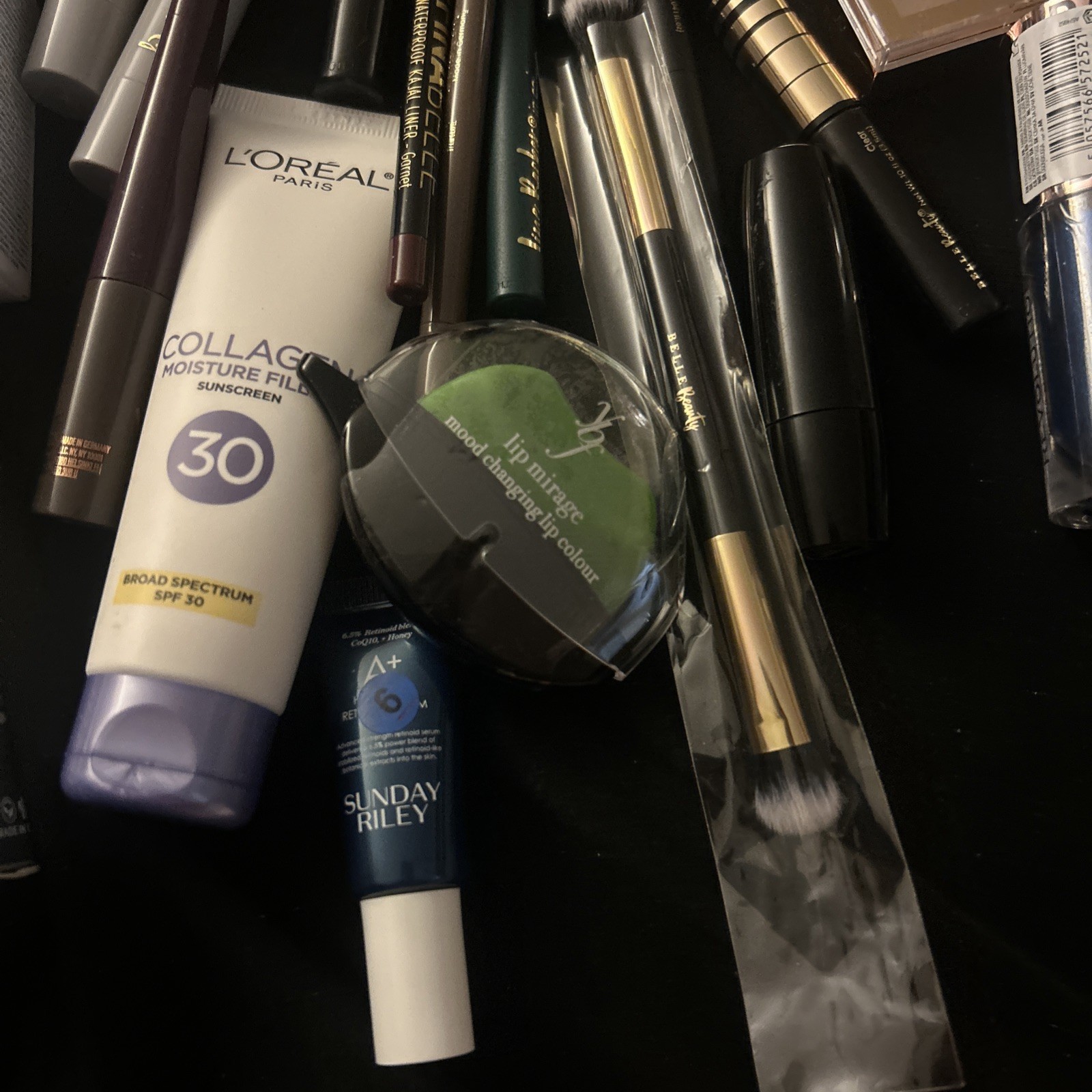 44 pcs Mixed Makeup Bundle, Lancôme, Belle, Honest, Estee , La Roche, L’Oréal ..