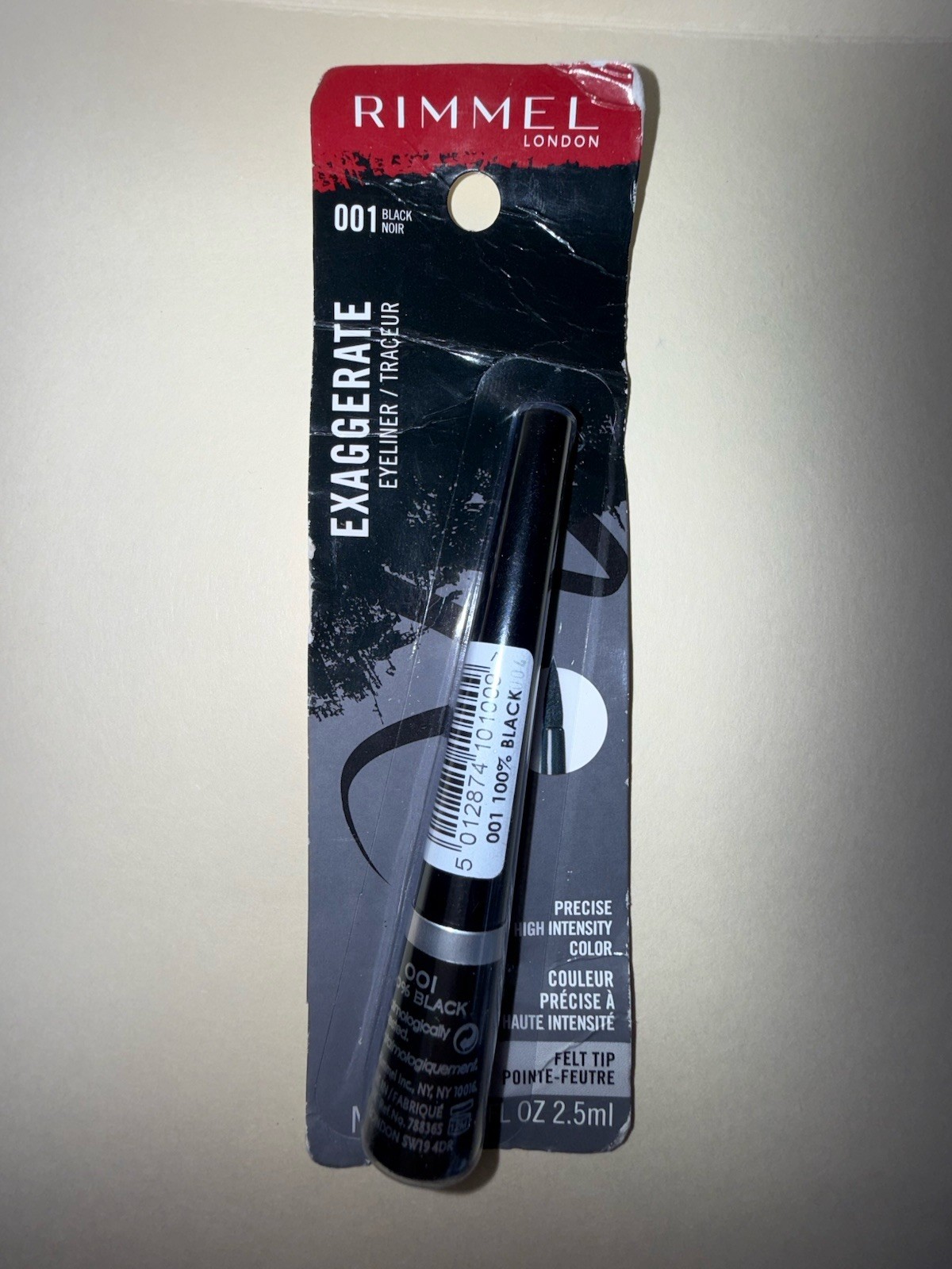 Lot of 3 Rimmel Makeup: Lip Colour Eyeliner New