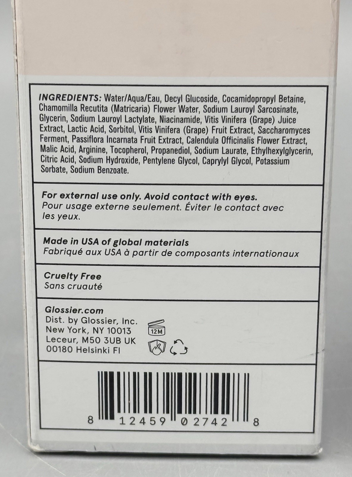 Glossier Cleanser Concentrate 3.3oz