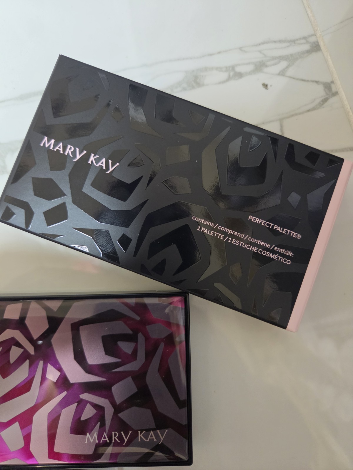 Mary Kay Perfect Palette Chromafusion Eye Shadows & Blush Shy Dusty Espresso