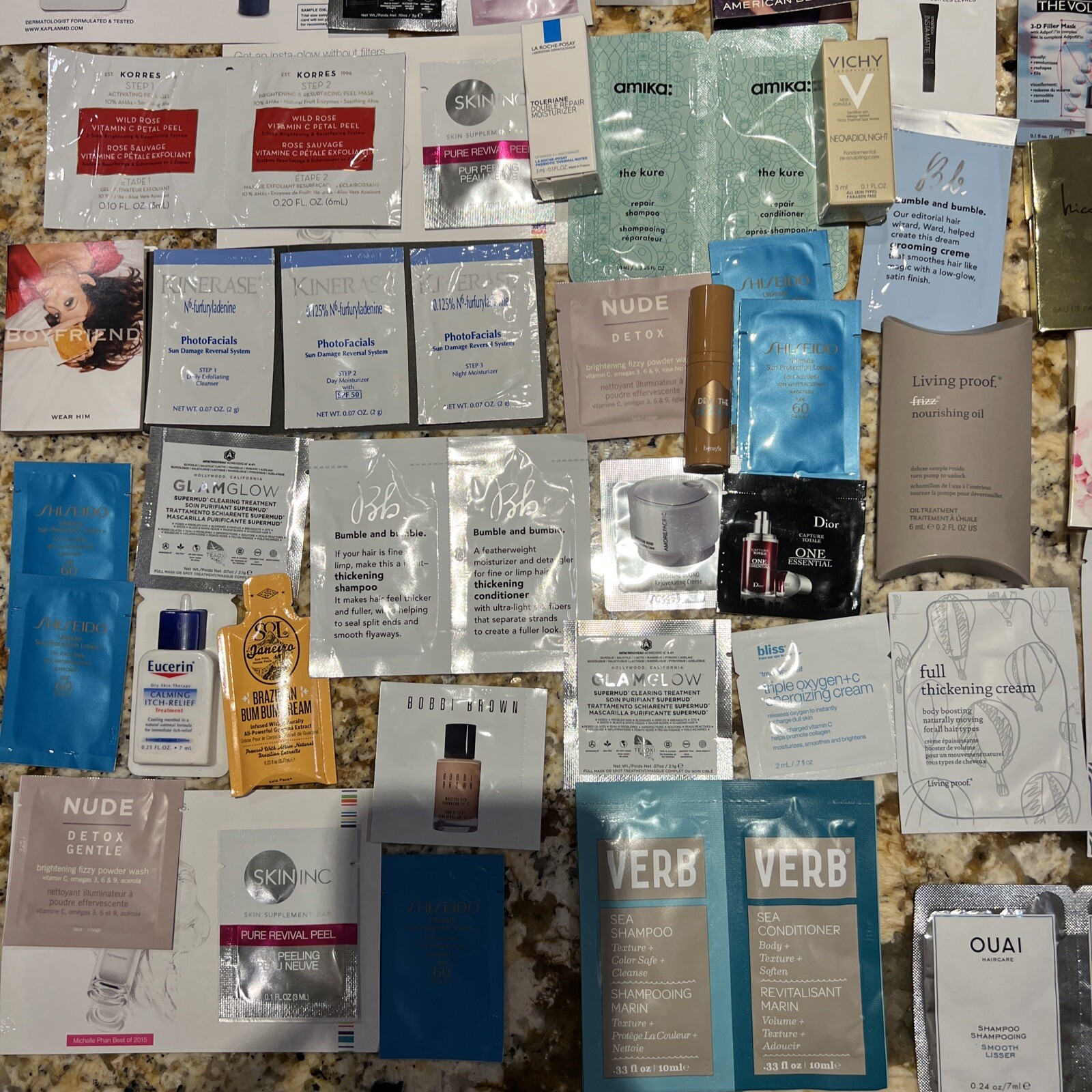 Huge 60 Beauty Makeup Skincare Lot Full & Deluxe Sample Size Ulta Sephora LotAA