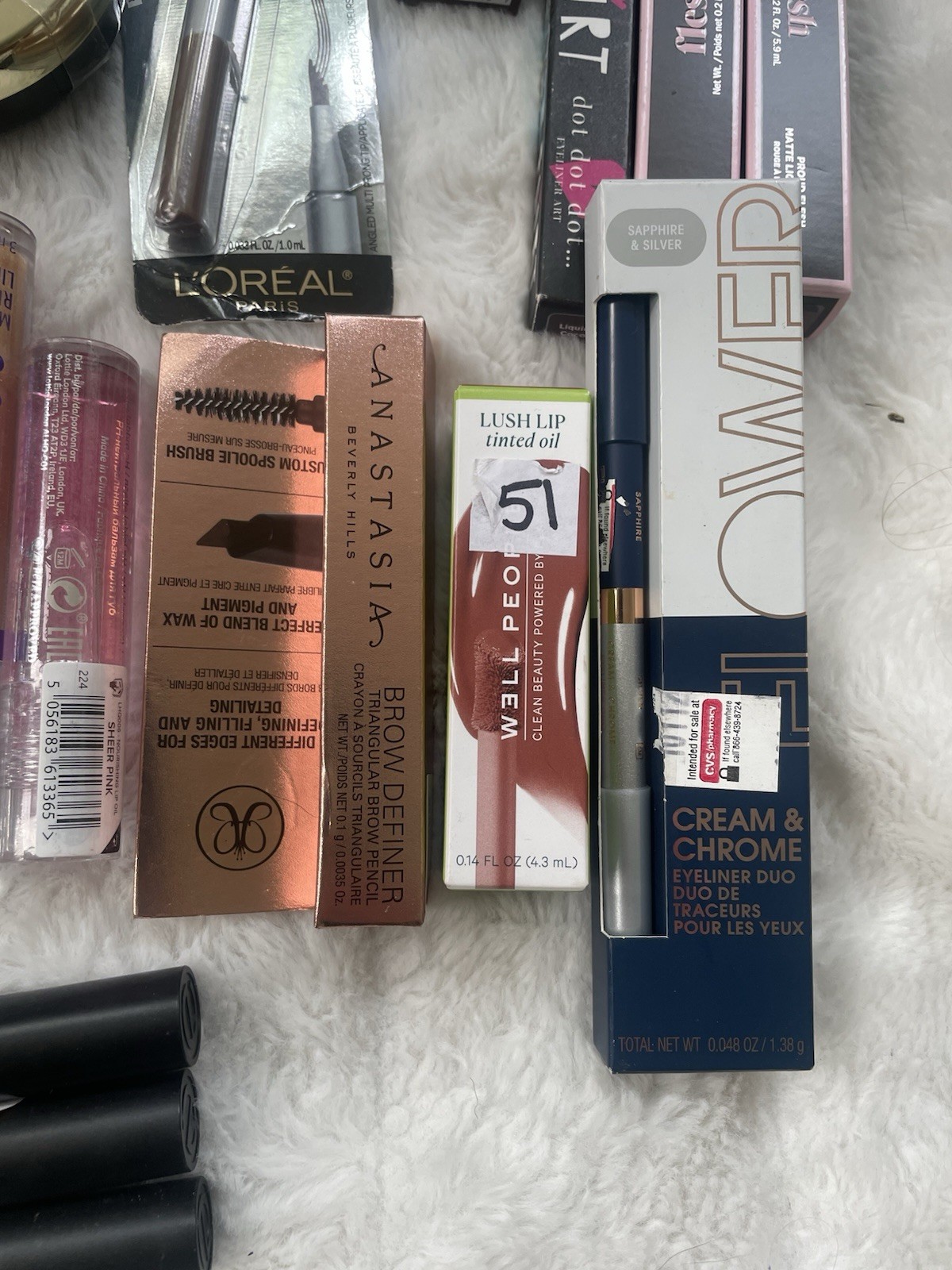 Makeup Lot 40 PC Brand New Mixed Cosmetics Bundle Reseller Ready Drugstore Brand