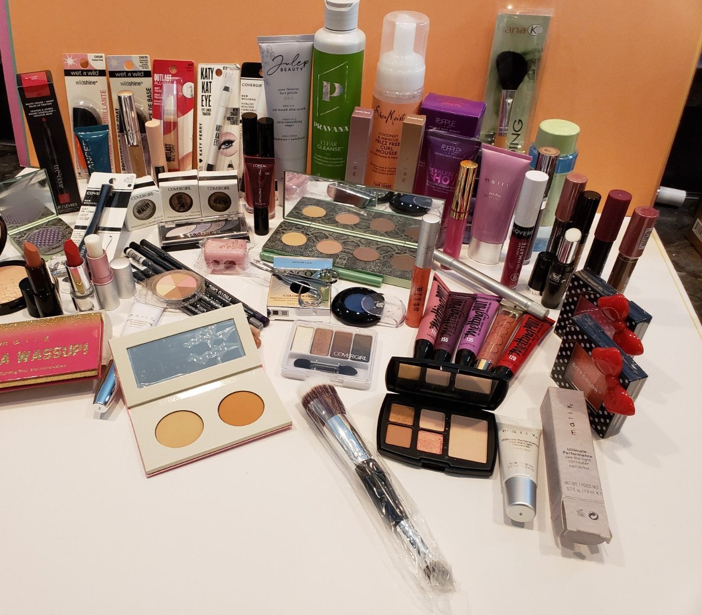 Mally ~ Lot of 75 Assorted Cosmetics ~ Mixed assorted ~ NWOB