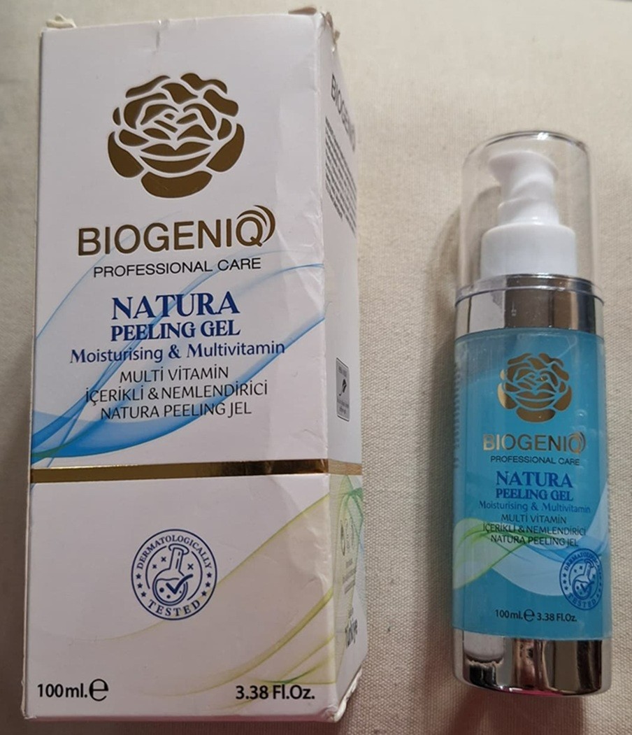 Biogeniq Natura Peeling Gel Moisturising & Multivitamin 100 ml / 3.38 fl oz 2/27