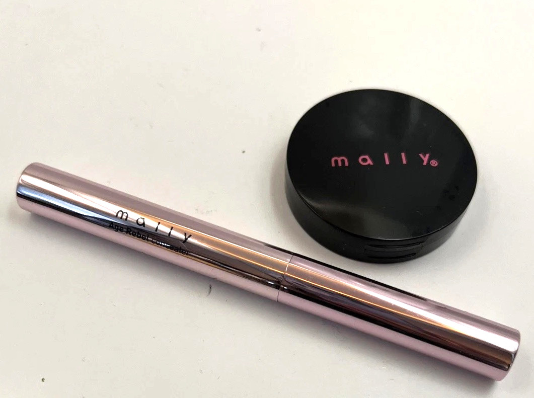 New Mally Makeup Lot Perfect Peach Blush Light Age Rebel Concealer