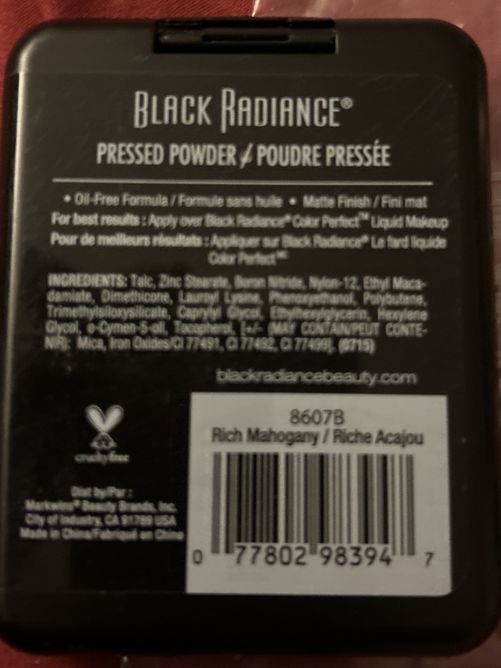 Mixed Lot of 5: Black Radiance Makeup: Lips & Face (All New) Sealed