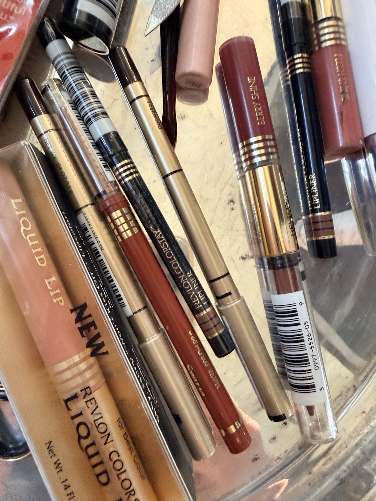 Cosmetics Makeup Implements Beauty Lot 25 Pieces Revlon Almay Unused