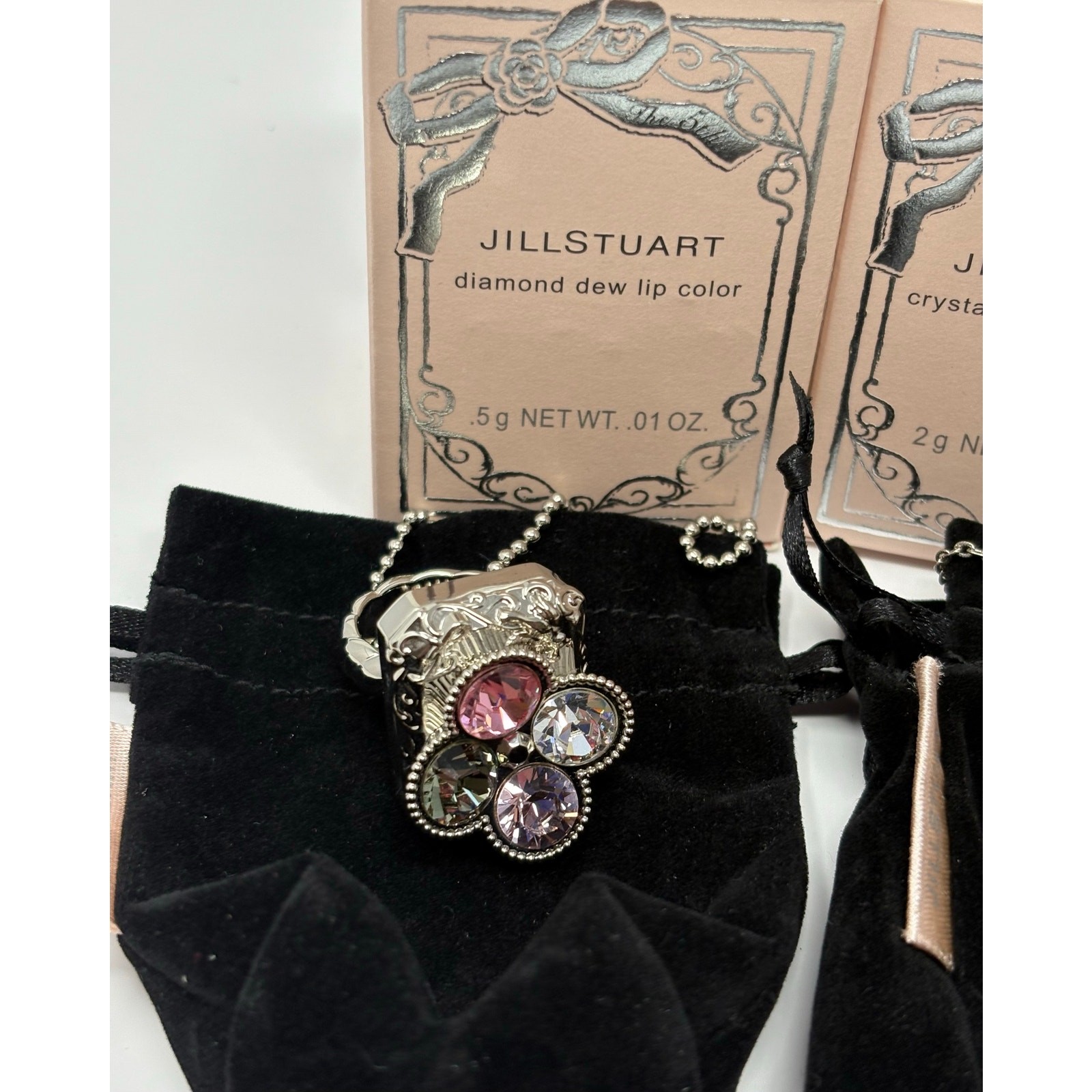 Jill Stuart Diamond Dew Lip Color & Crystal Diamond Powder Set – Limited Edition