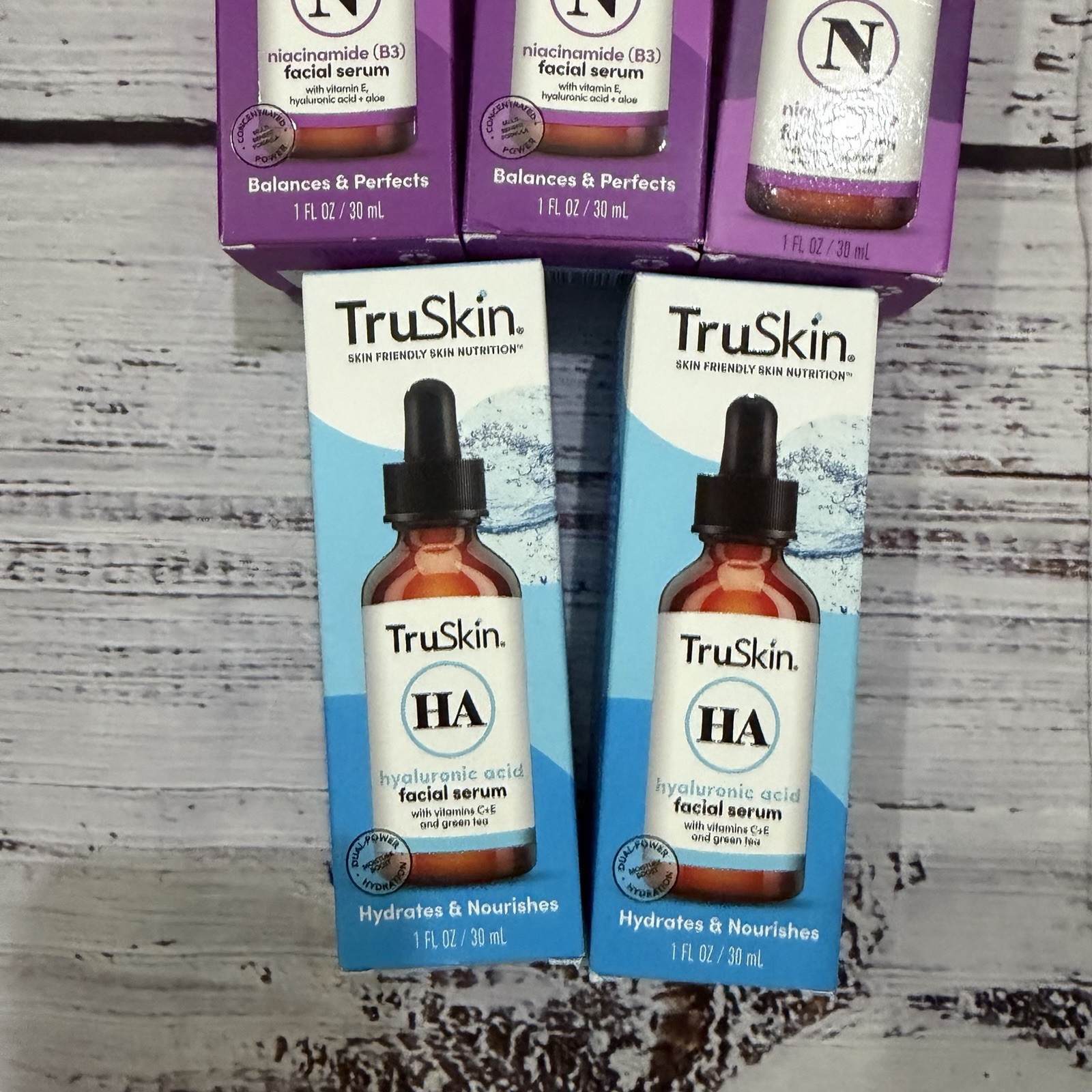 LOT OF TRUSKIN SERUMS LOT OF 5