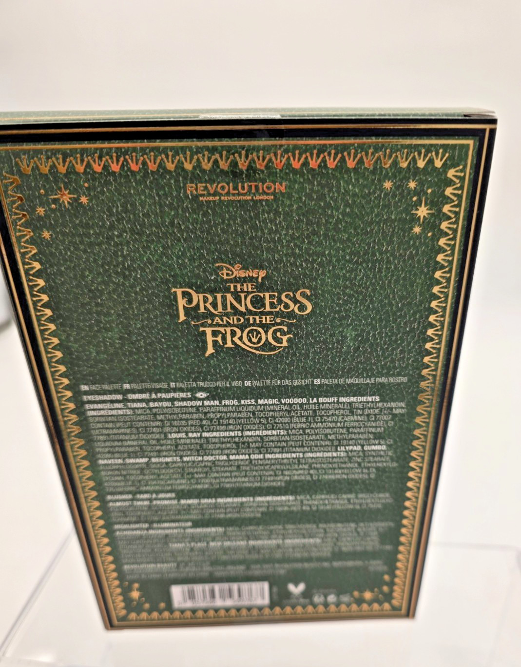 Revolution Disney Princess & The Frog Face Palette AUTHENTIC New Sealed Tiana