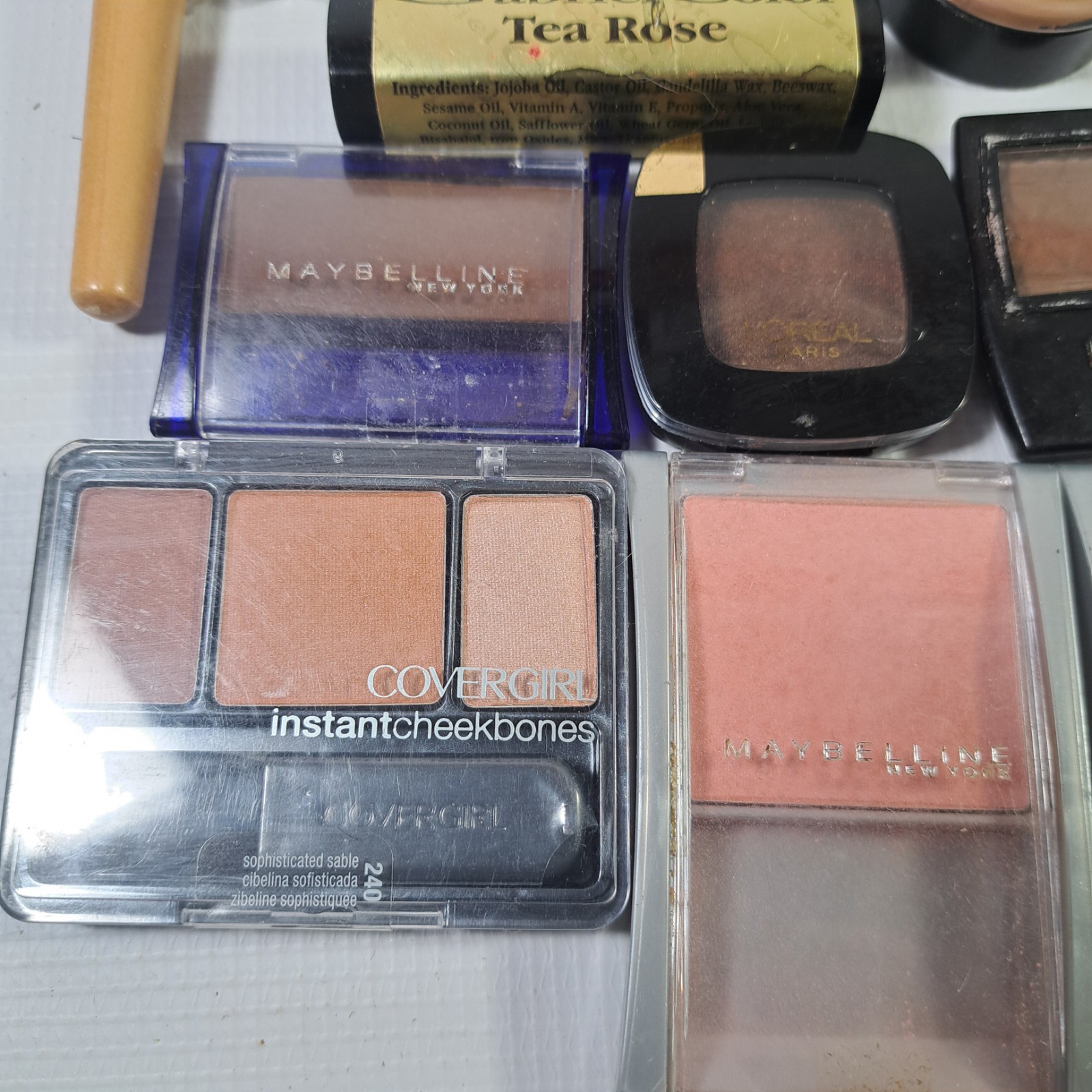 41pc New Makeup Lot with Calvin Klein Bag Estee Lauder Sephora Milani Maybelline