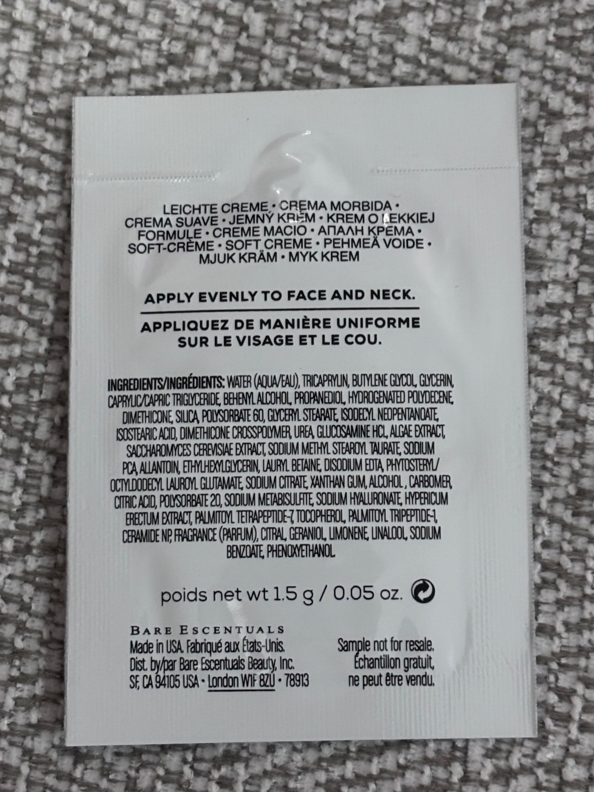 bareminerals Sample size Travel Bare Haven Pure Plush Brilliant Future sealed
