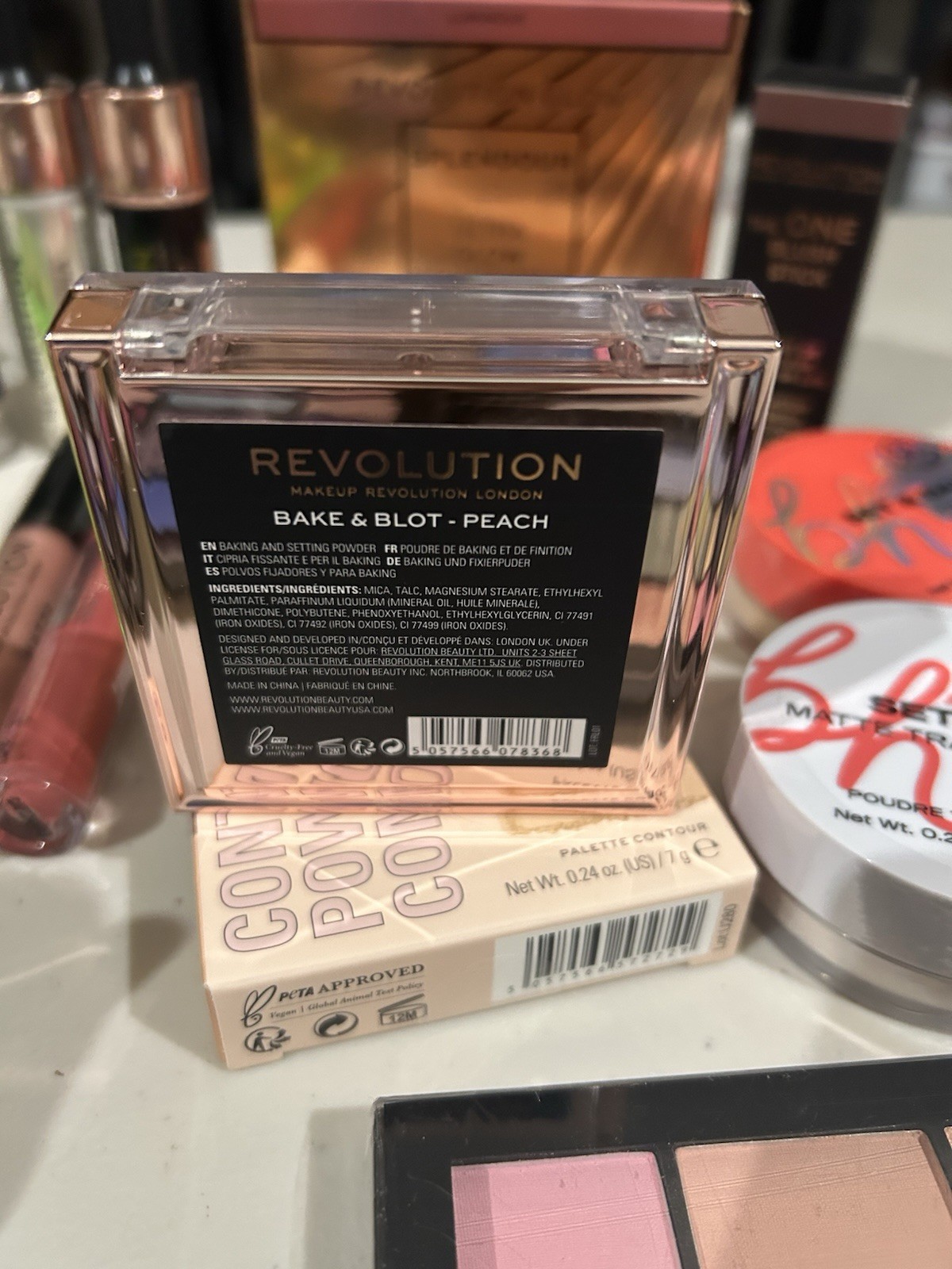 Lot of (25) Assorted Revolution, Makeup Obsession and bh Products