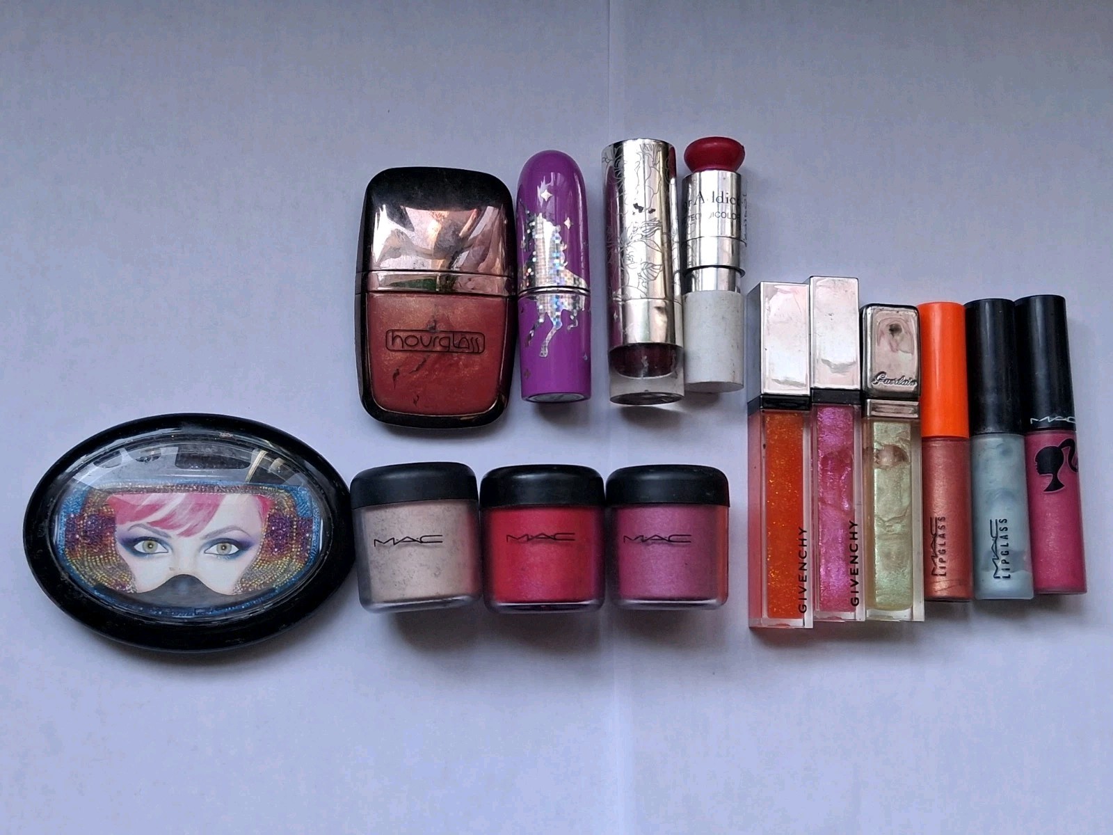 Lot Of 14 High End Collectible Makeup Barbie Loves MAC Pigment Givenchy Y2K Rare