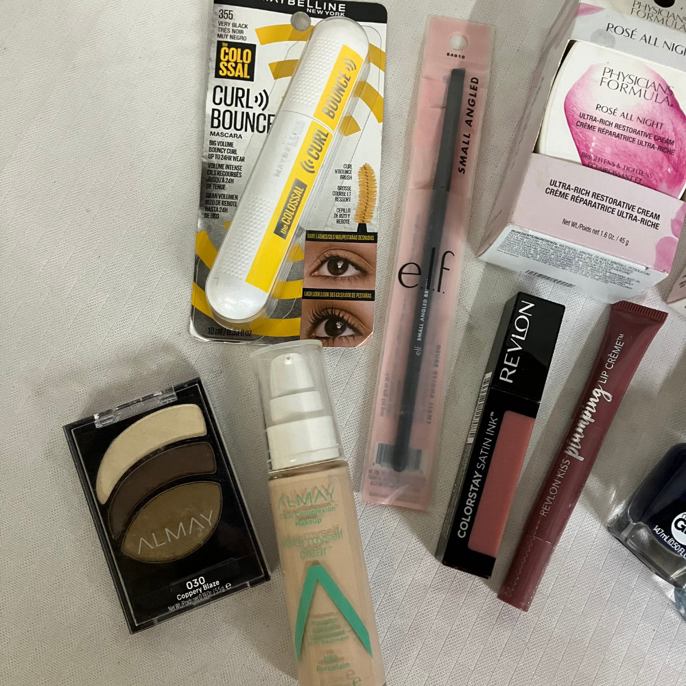 Maybelline, Revlon, Almay, e.l.f., Physicians Formula 10-Piece Makeup Kit New