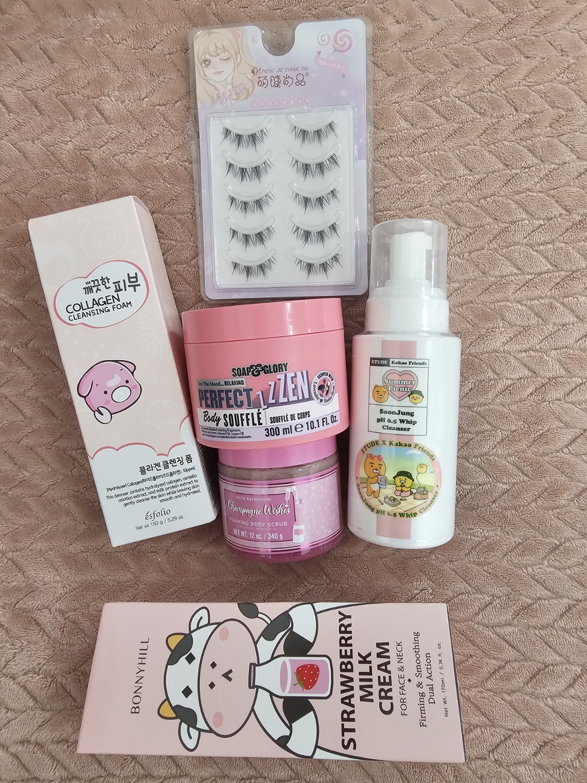 BUNDLE esfolio Soap & Glory Bonnyhill ETUDE Makeup Lot Firming Hydrating