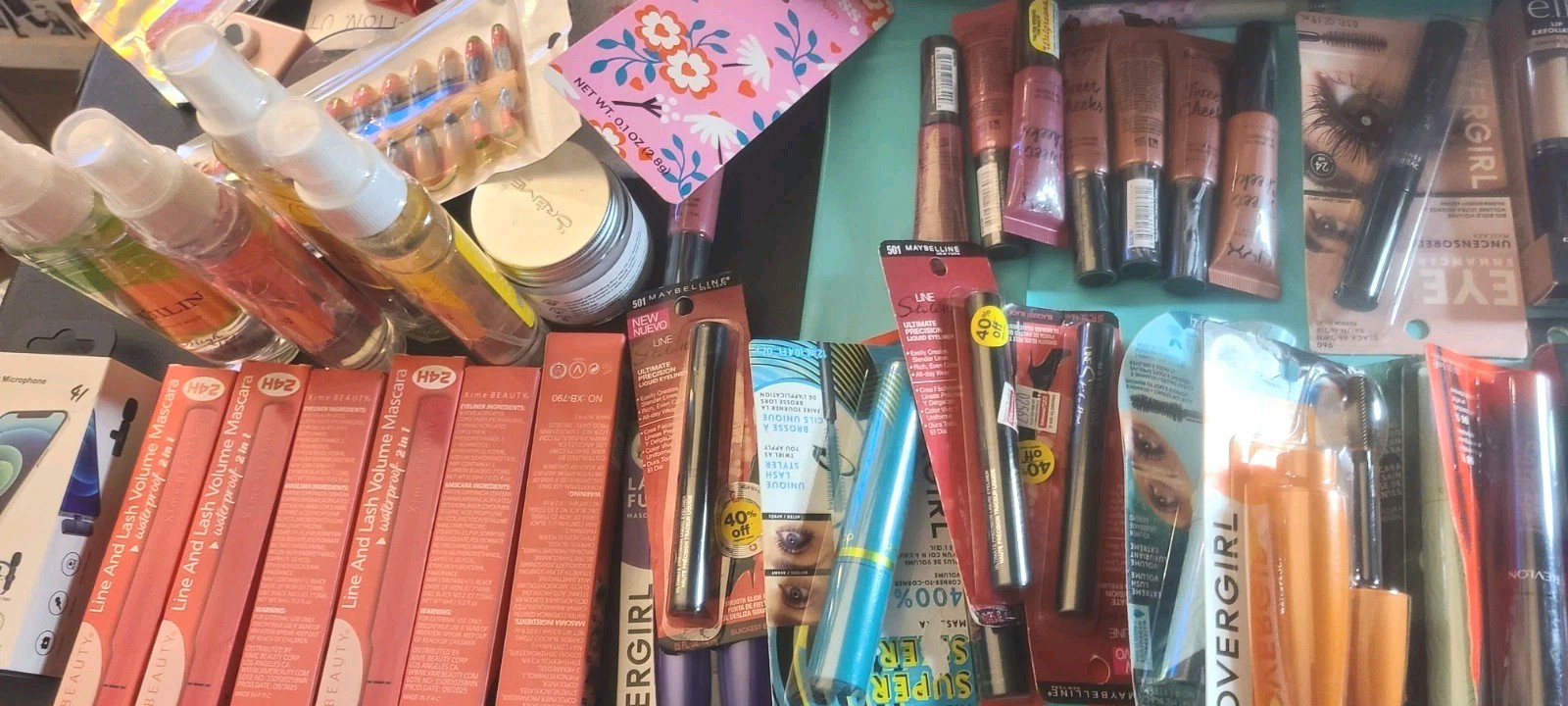Mixed MAKEUP BEAUTY Bundle Lot of 10 PCS *See Details Assorted Elf, NYX Etc.