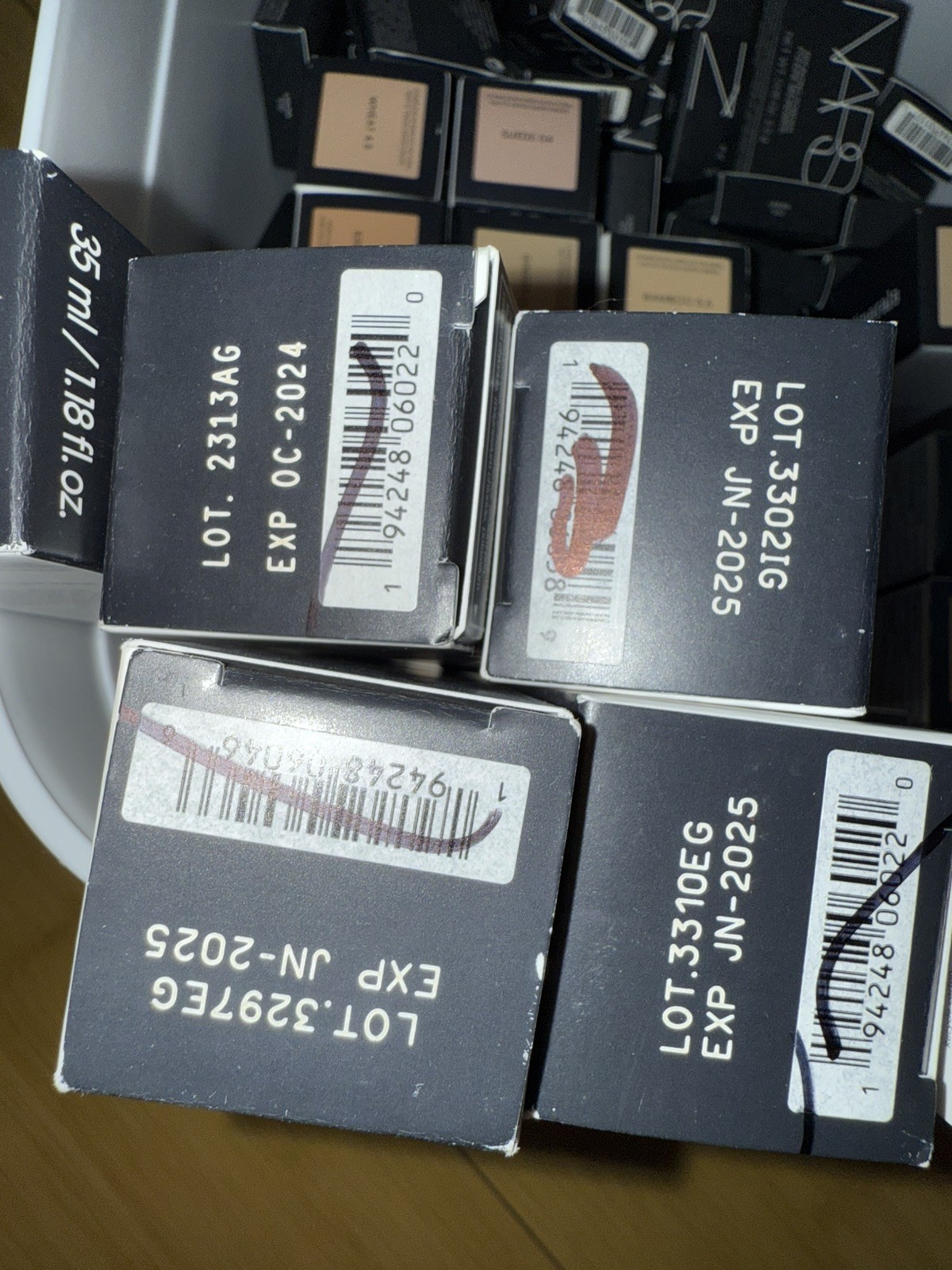 BareMinerals Tint NARS Bronzer Lot 75 Expired Sticky Cases Reseller makeup