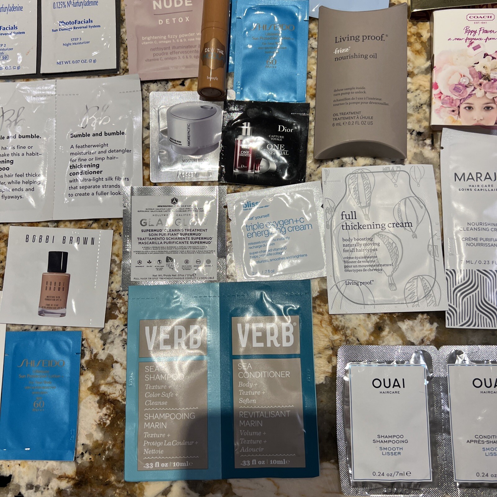 Huge 60 Beauty Makeup Skincare Lot Full & Deluxe Sample Size Ulta Sephora LotAA
