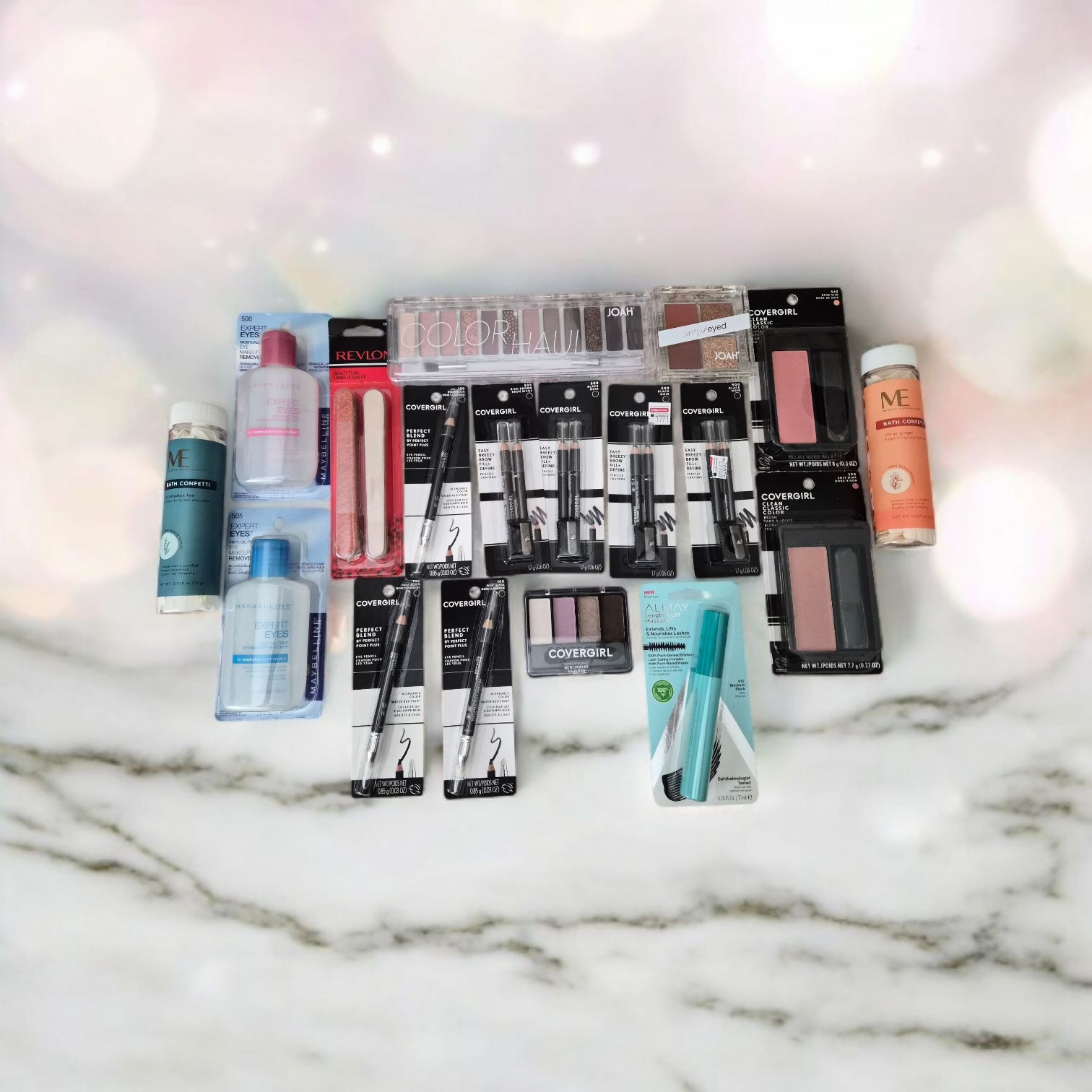 Lot of 18 Pieces of New Makeup Revlon Covergirl Joah and More See Description