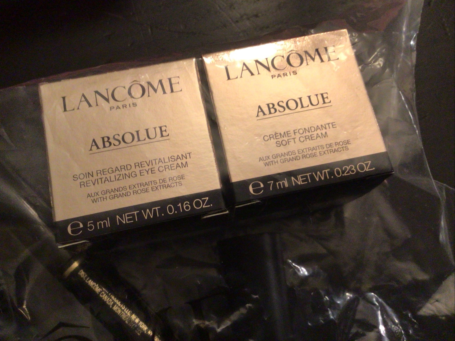 Lancôme Set Absolue Génifique Clarifique Definicils Blush Subtil Rouge Lipstick
