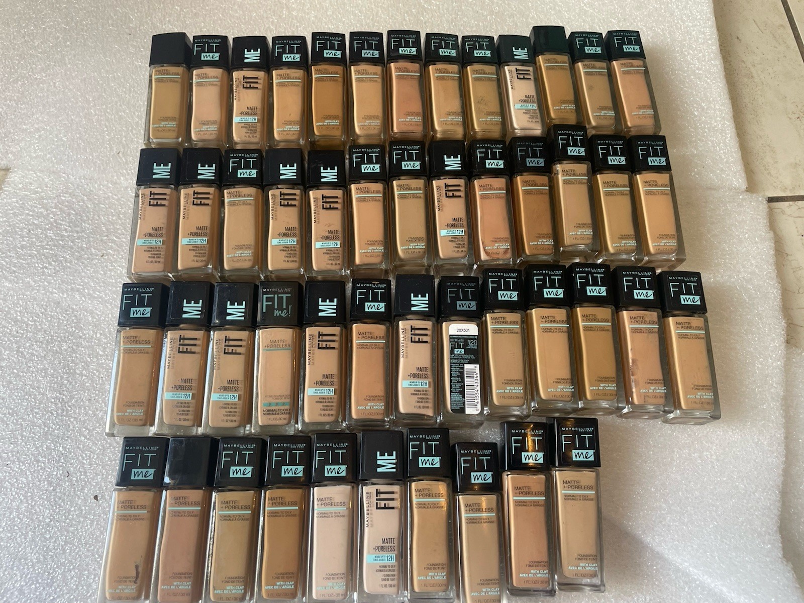 50 X Maybelline Fit Me/foundations, View Photos Lights & Medium Read Des!