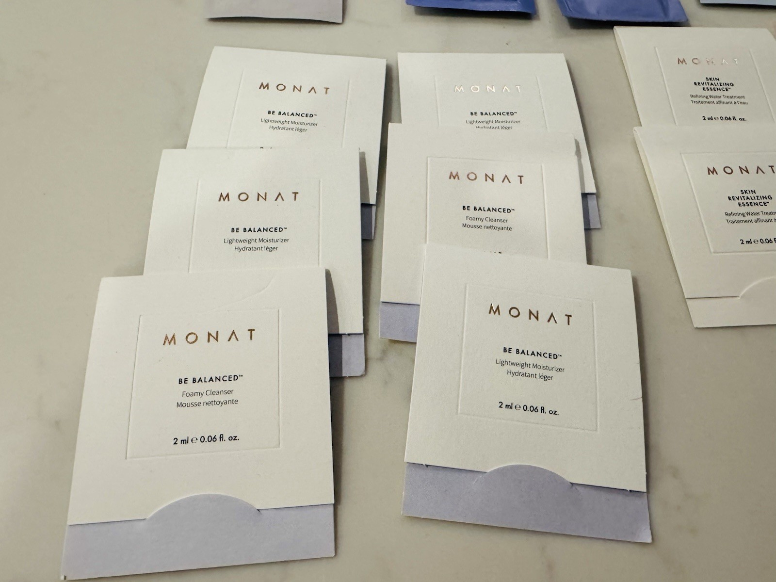 MONAT Sample Bundle Lot of 14 ~ Haircare & Skincare