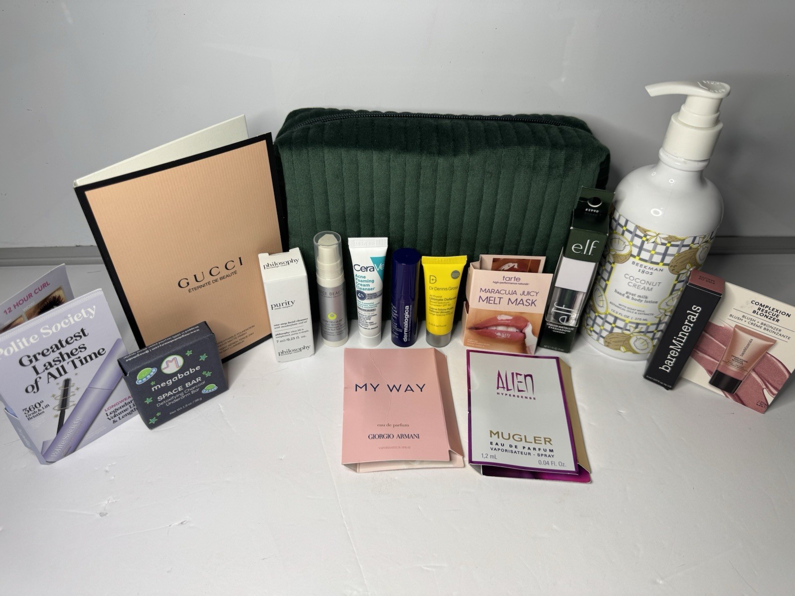 Luxury Beauty Bundle Skincare Makeup 15pcs Lot Beekman Tarte ELF Dermalogica
