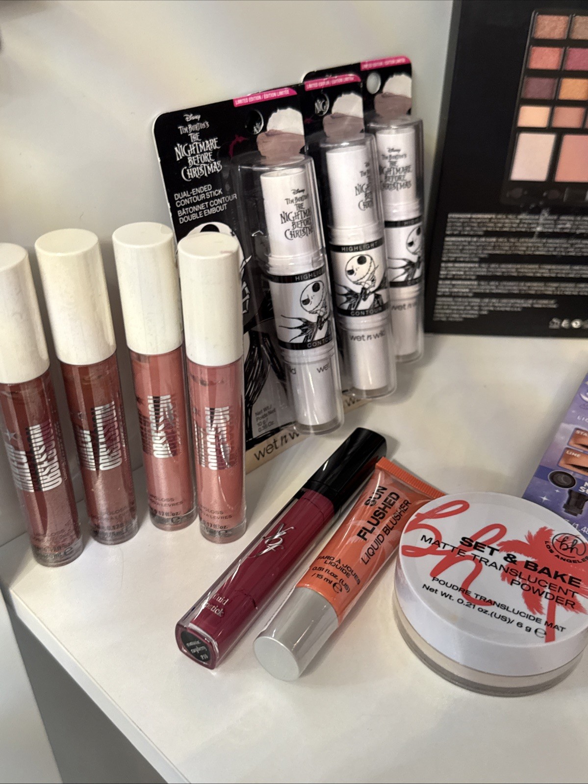 120 Pc Revolution Makeup Bundle NEW BK Jeffree Star YSL Retail Over $1000