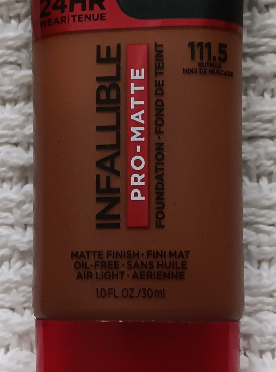 L’oreal Infallible Pro-Matte 111.5 Nutmeg Foundation 500 Dark Matte Bronzer Lot