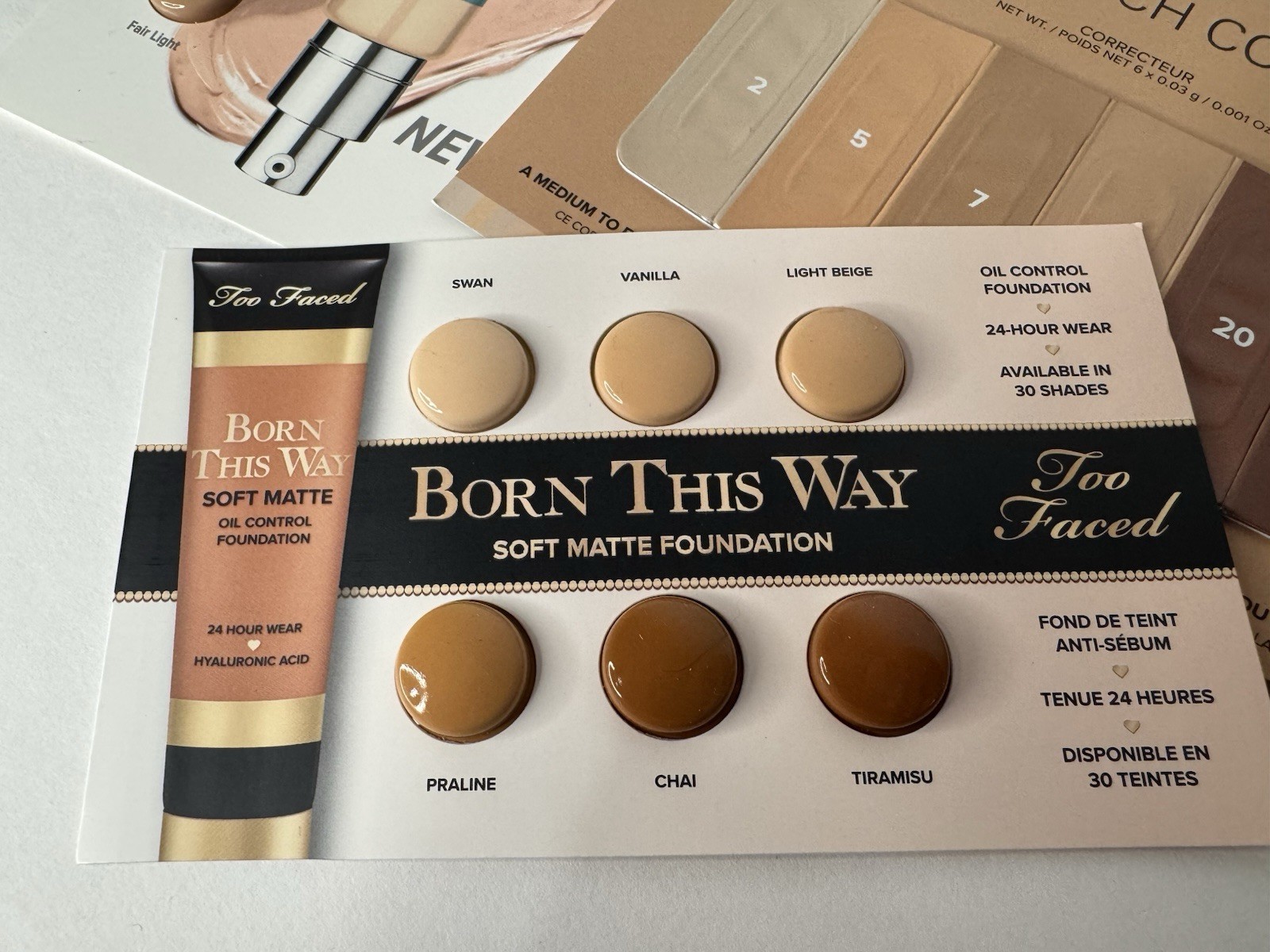 15 Piece Complexion Prestige Beauty Sample Lot Foundation Concealer Primer