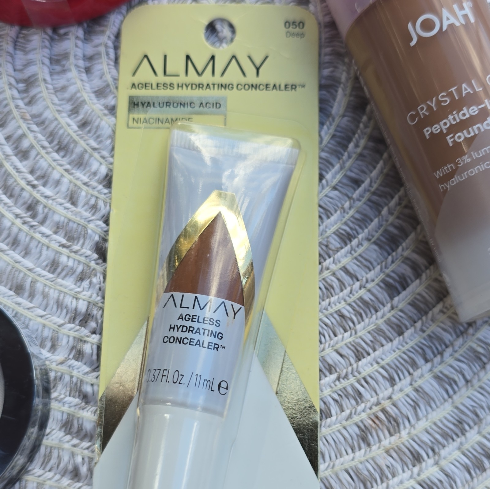 Assorted Full Size Hypoallergenic Fragrance Free Makeup Lot: JOAH, NYX, Almay