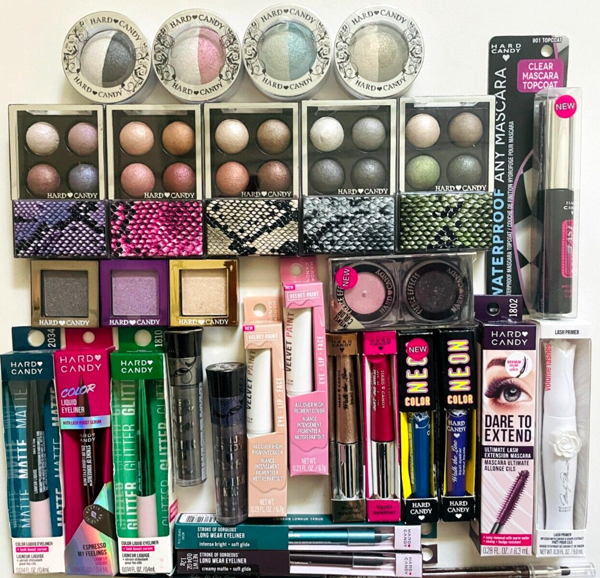 Lot of 10 Hard Candy Makeup Wholesale EYES ONLY!! No Duplicates SEALED!