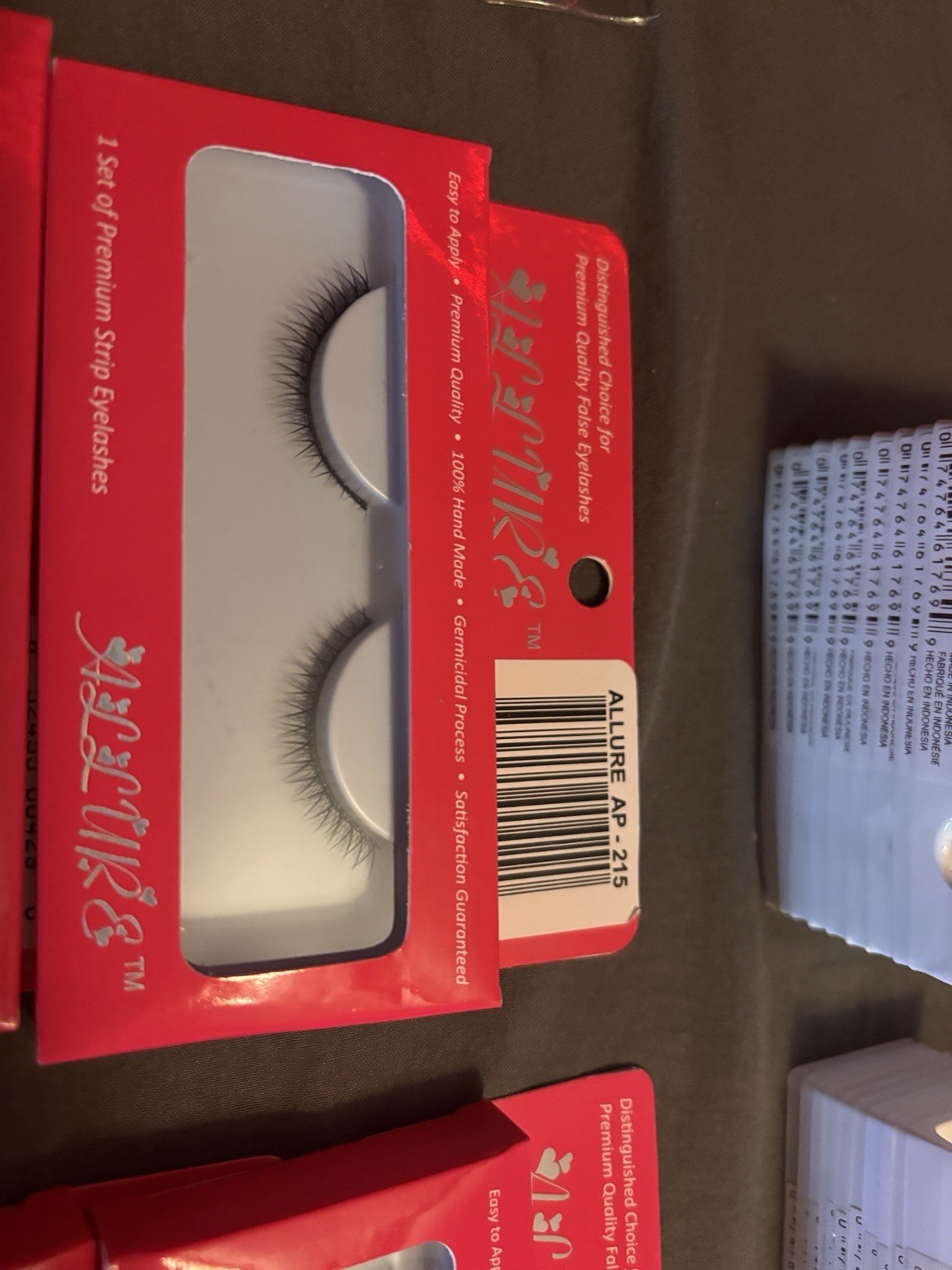 Makeup Mixed Lot: False Lashes, SPF Foundation, Lip Gloss, Blush Sheets