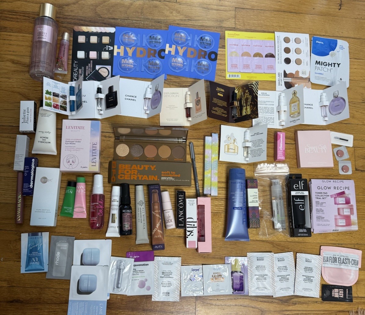 MIX MAKE UP LOT, FULL SIZE & TRIAL SIZES, HIGH END BRANDS PERFUME SAMPLES & …